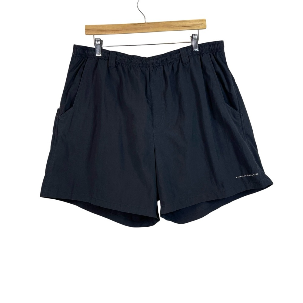 Columbia PFG Performance Fishing Gear Black Athletic Short Men's Size XL